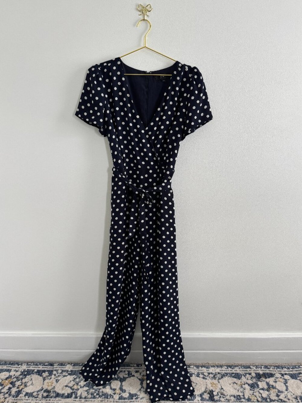 J. Crew Polka Dot Jump Suit